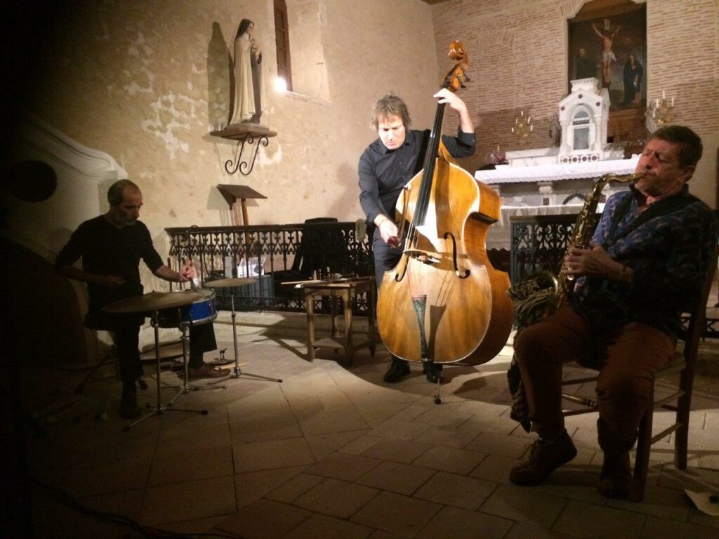 trio Didier Lasserre, Benjamin Duboc, Daunik Lazro